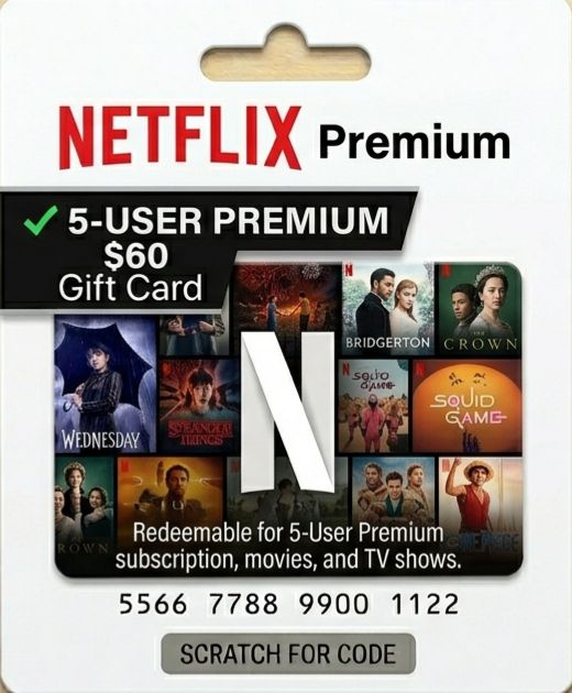 Netflix Gift Card
