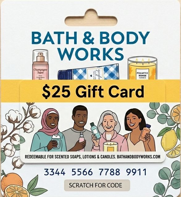Bath Body Works Gift Card